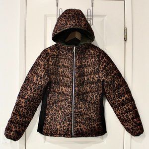 NWOT Hooded Reversible Puffer Coat